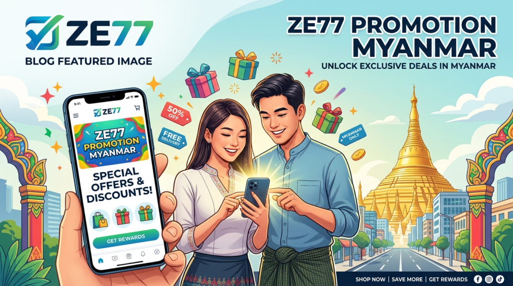 ZE77 ပရိုမိုးရှင်း မြန်မာ – အကောင်းဆုံးဘောနပ်စ်နှင့် ဂိမ်းများ