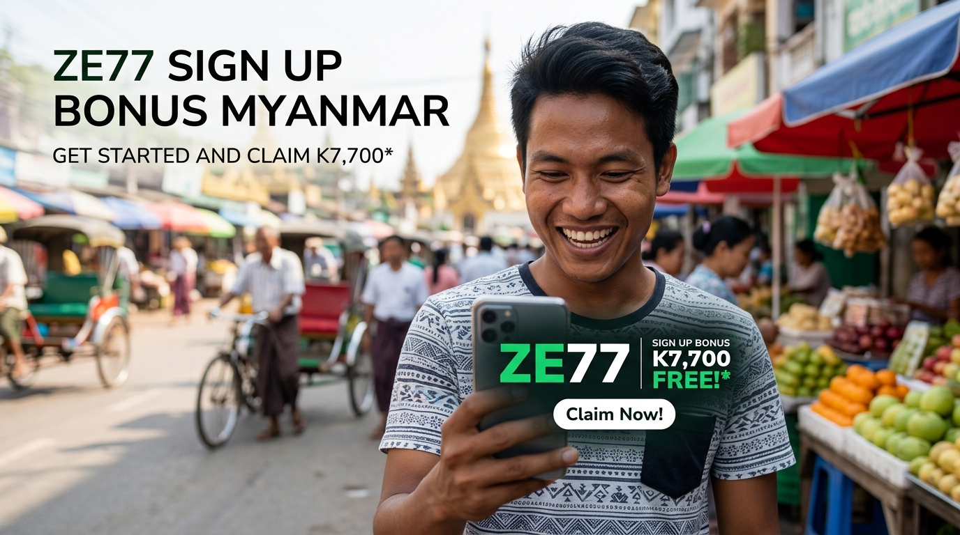 ZE77 တွင် အကောင့်ဖွင့်နည်း (အဆင့်ဆင့် လမ်းညွှန်)